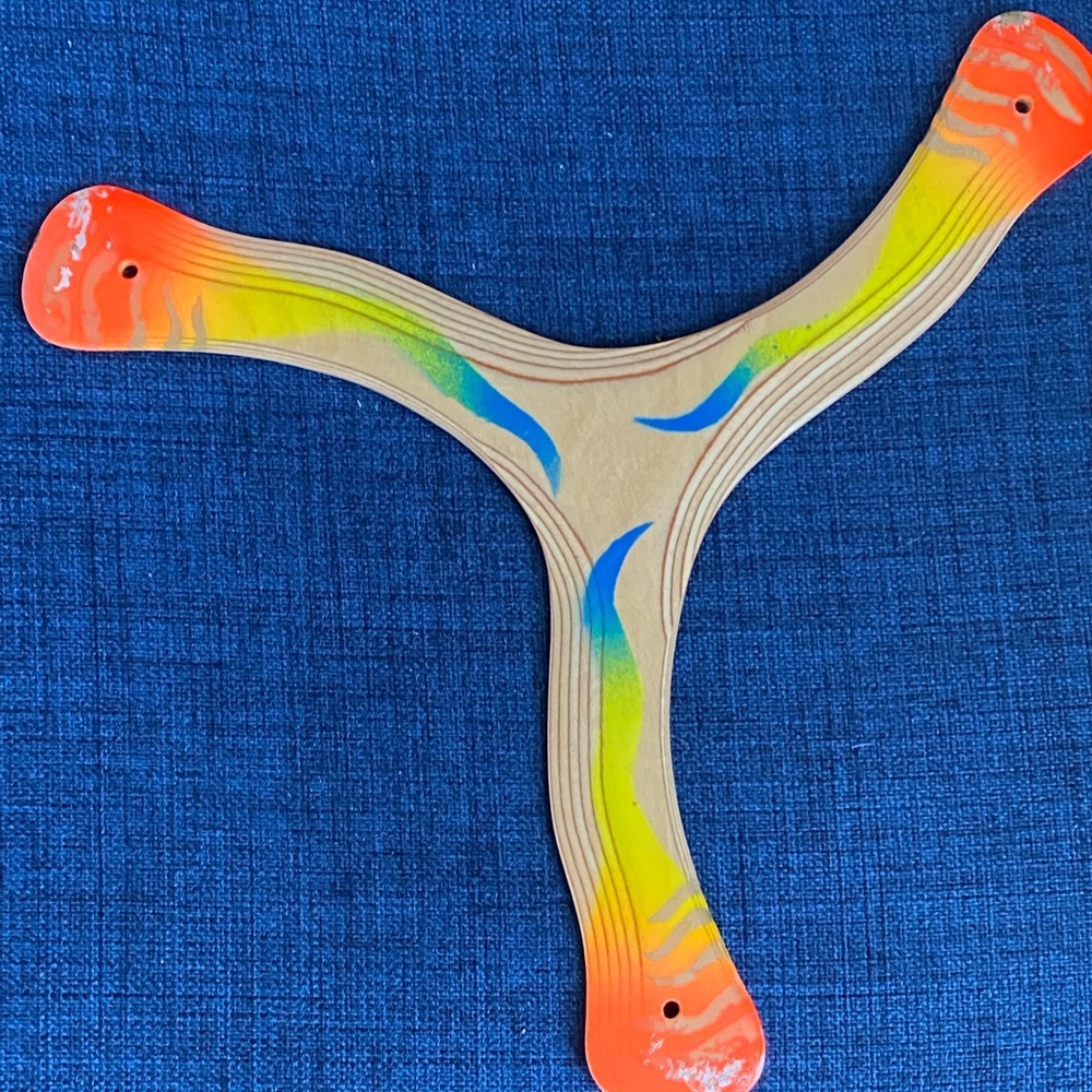 FAST CATCH BOOMERANG ~ good for beginner teens and adults